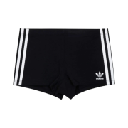 (W) Adidas Stripe Biker Boxer Black - KR Sizing