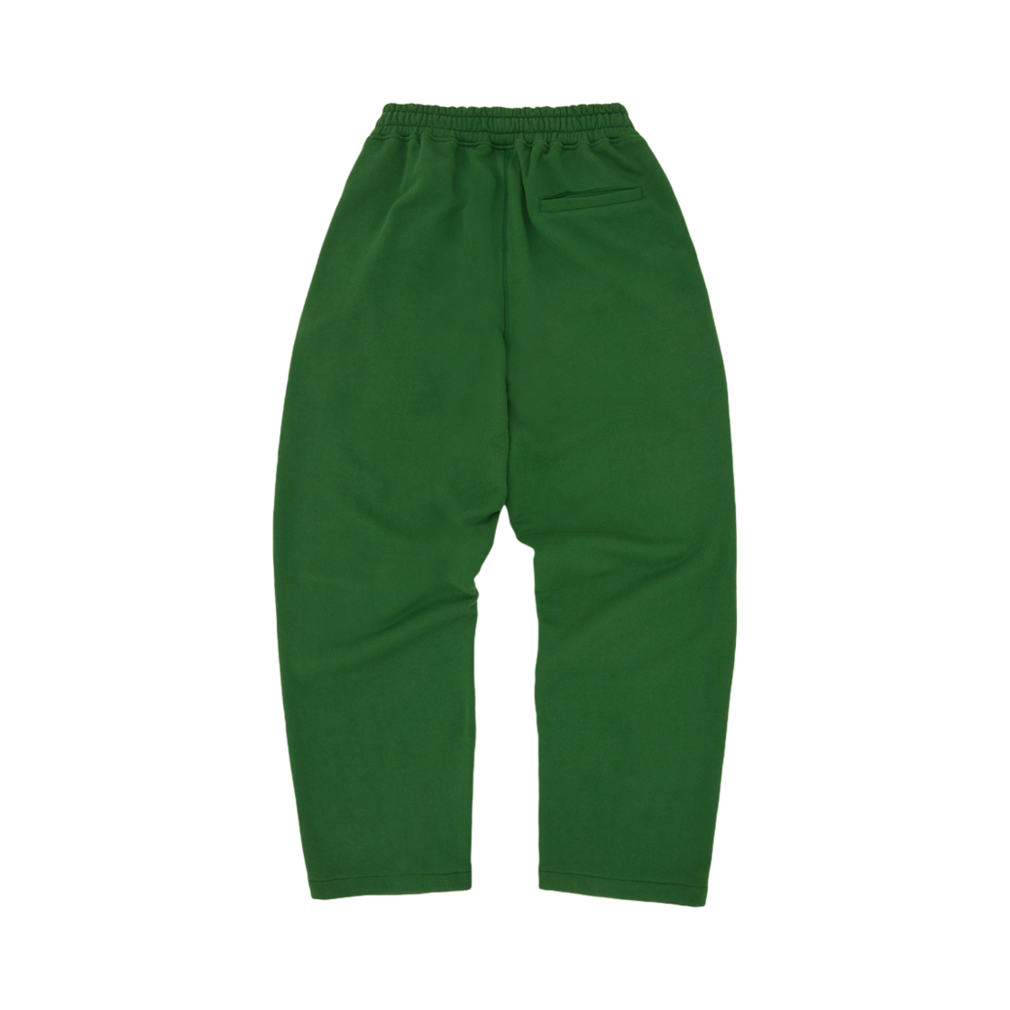 코르테이즈 아일랜드 퍼프 프린트 오픈 헴 스웨트팬츠 그린(Corteiz Island Puff Print Open Hem Sweatpant Green) - 2