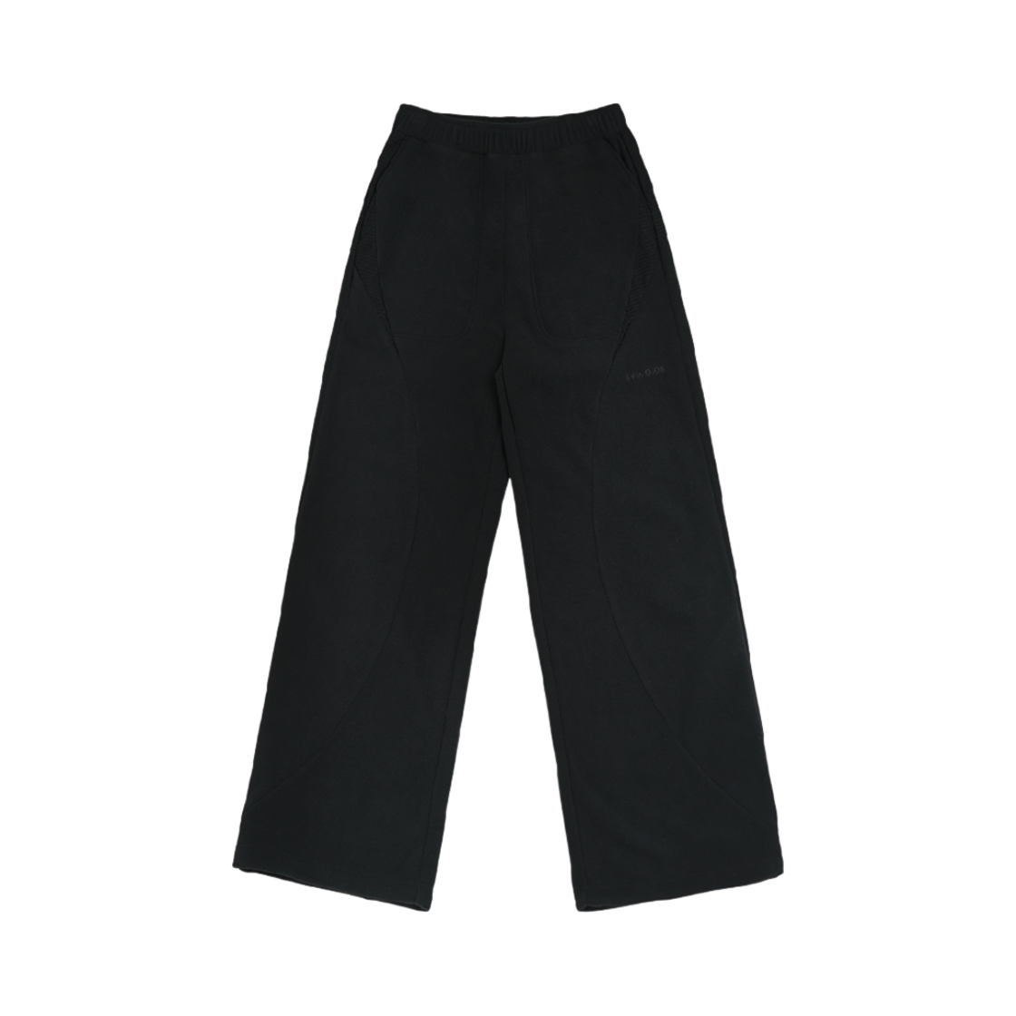 24MWi:e-PT01-BK OJOS i:e Fluid Fleece Pants 01 Black