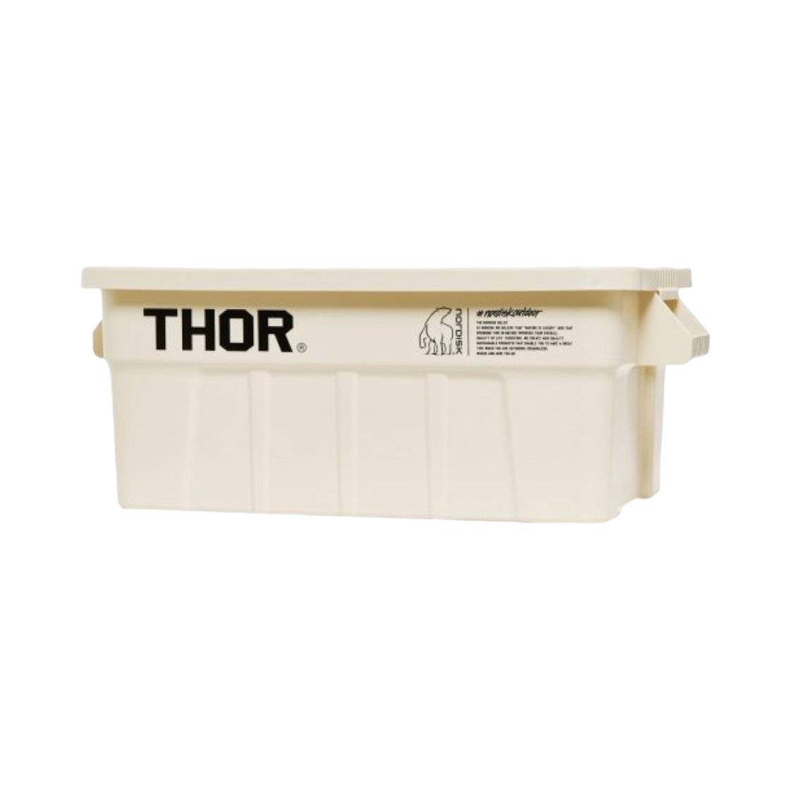 OUA23A04E1 Nordisk x Thor Container Tote Box Set 53L Light Beige