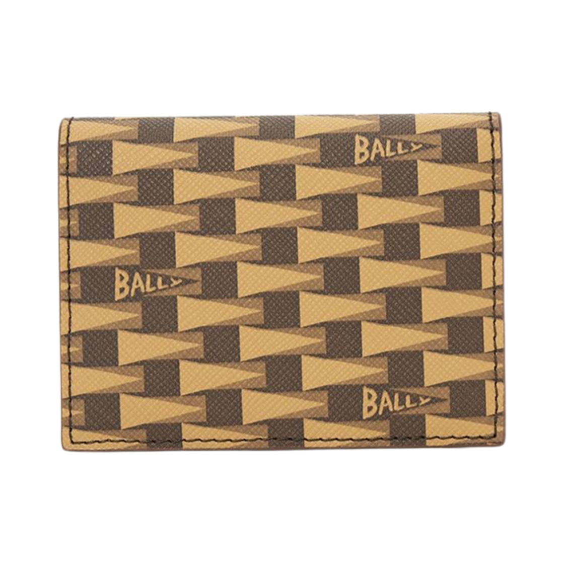 발리 페넌트 반지갑 데저트(Bally Pennant Bi-Fold Wallet Desert)