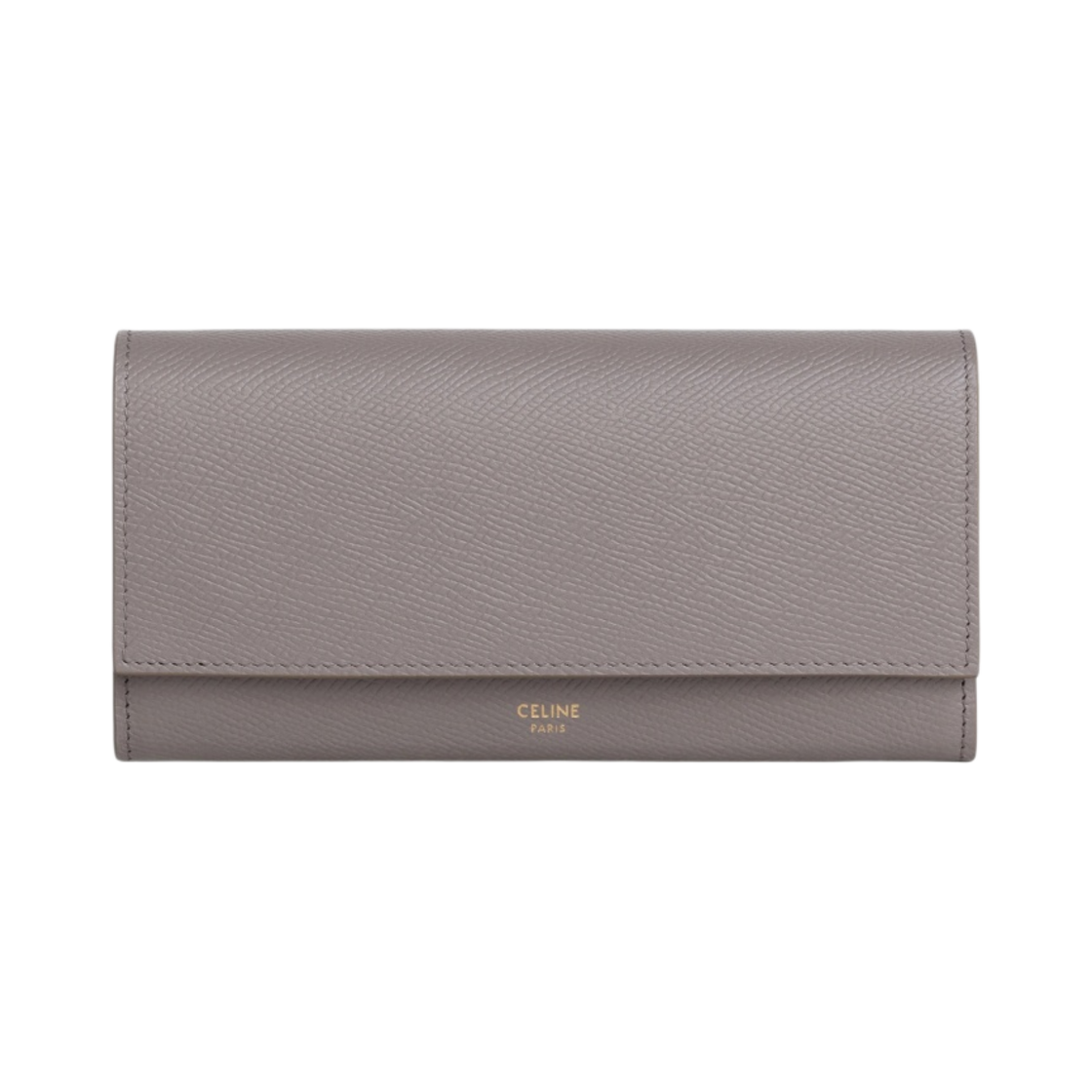 셀린느 그레인드 카프스킨 라지 플랩 월렛 페블(Celine Large Flap Wallet in Grained Calfskin Pebble) - 1