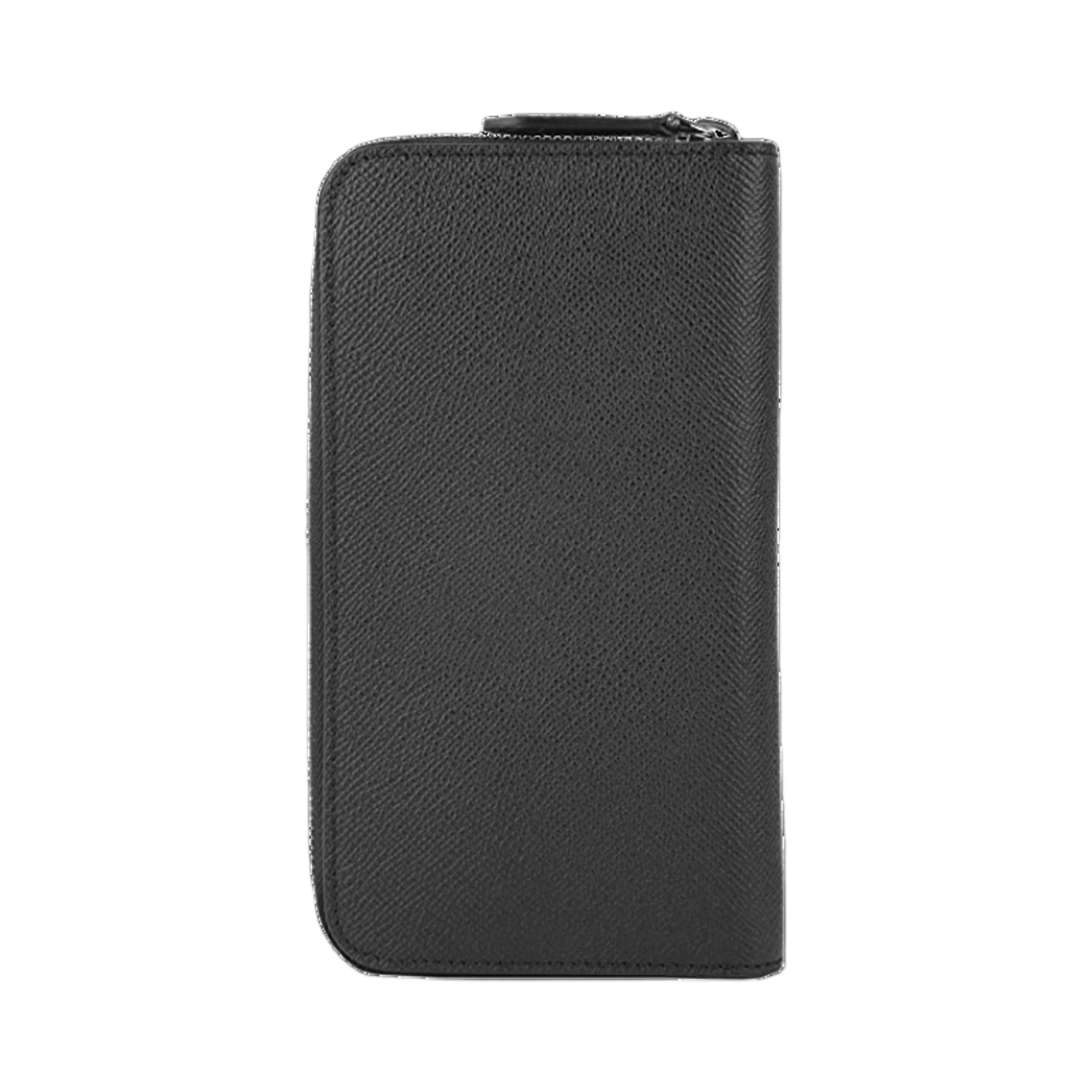버버리 그레이니 레더 집 어라운드 지갑 블랙(Burberry Grainy Leather Zip Around Wallet Black) - 2