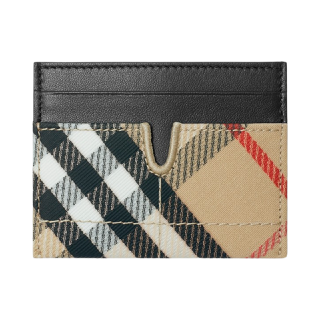 버버리 체크 스닙 카드 케이스 샌드(Burberry Check Snip Card Case Sand) - 2