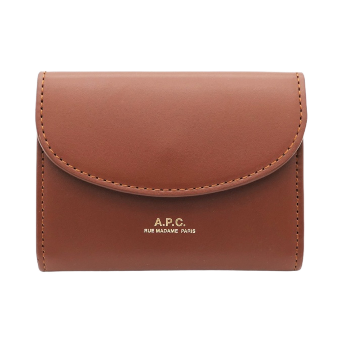아페쎄 제네바 비즈니스 카드 홀더 브라운(A.P.C. Geneva Business Card Holder Brown)