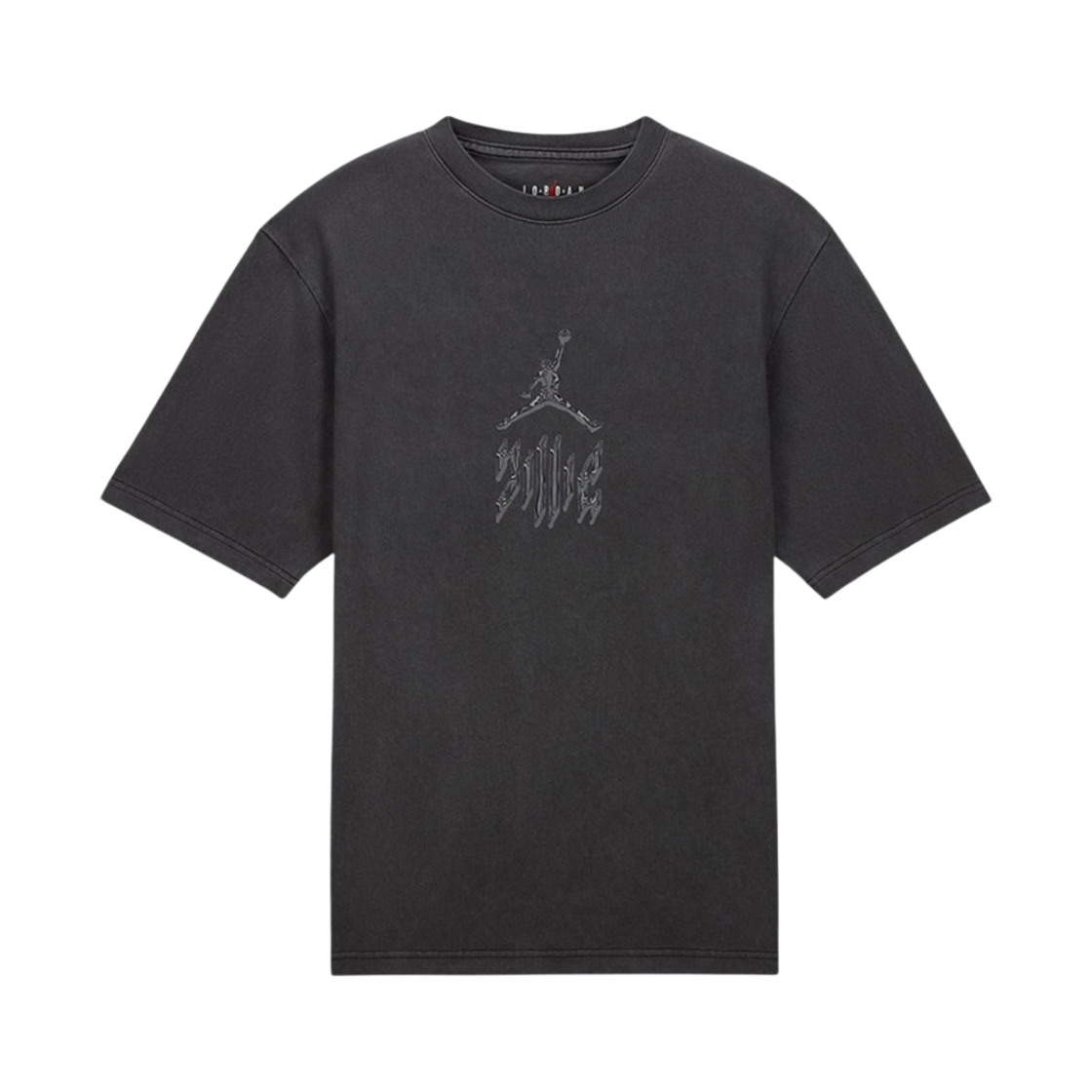 (W) 조던 x 빌리 아일리시 티셔츠 블랙 - 아시아((W) Jordan x Billie Eilish T-Shirt Black - Asia)