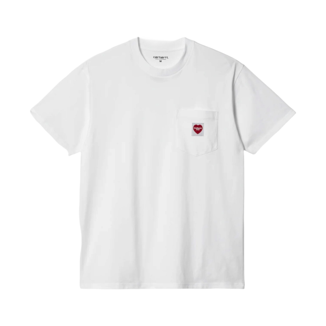 칼하트 WIP 포켓 하트 티셔츠 화이트(Carhartt WIP Pocket Heart T-Shirt White) - 1