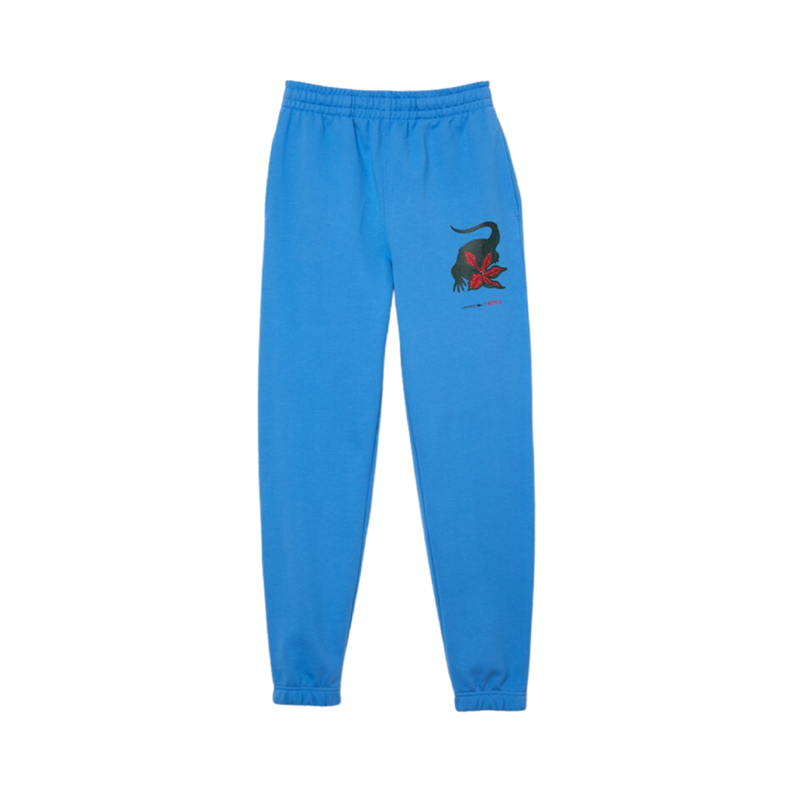 (W) 라코스테 x 넷플릭스 조거 팬츠 블루((W) Lacoste X Netflix Jogger Pants Blue) - 1