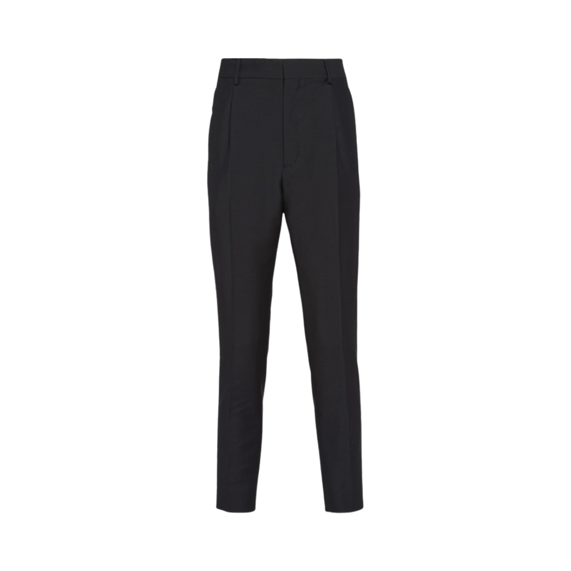 프라다 모헤어 울 팬츠 블랙(Prada Mohair Wool Pants Black) - 1