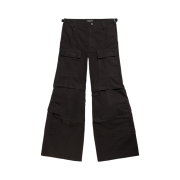 Balenciaga Flared Cargo Pants Black