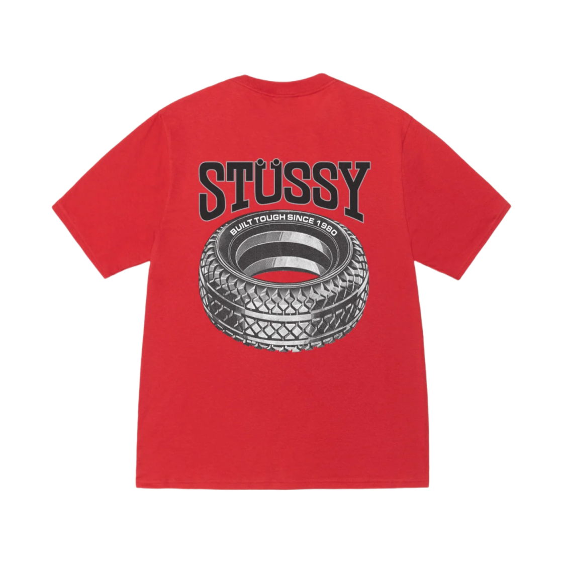스투시 터프 트레드 티셔츠 카옌(Stussy Tough Tread T-Shirt Cayenne)