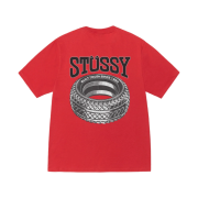 Stussy Tough Tread T-Shirt Cayenne