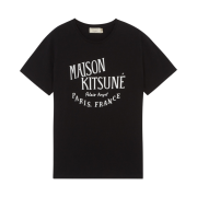 Maison Kitsune Palais Royal Classic T-Shirt Black