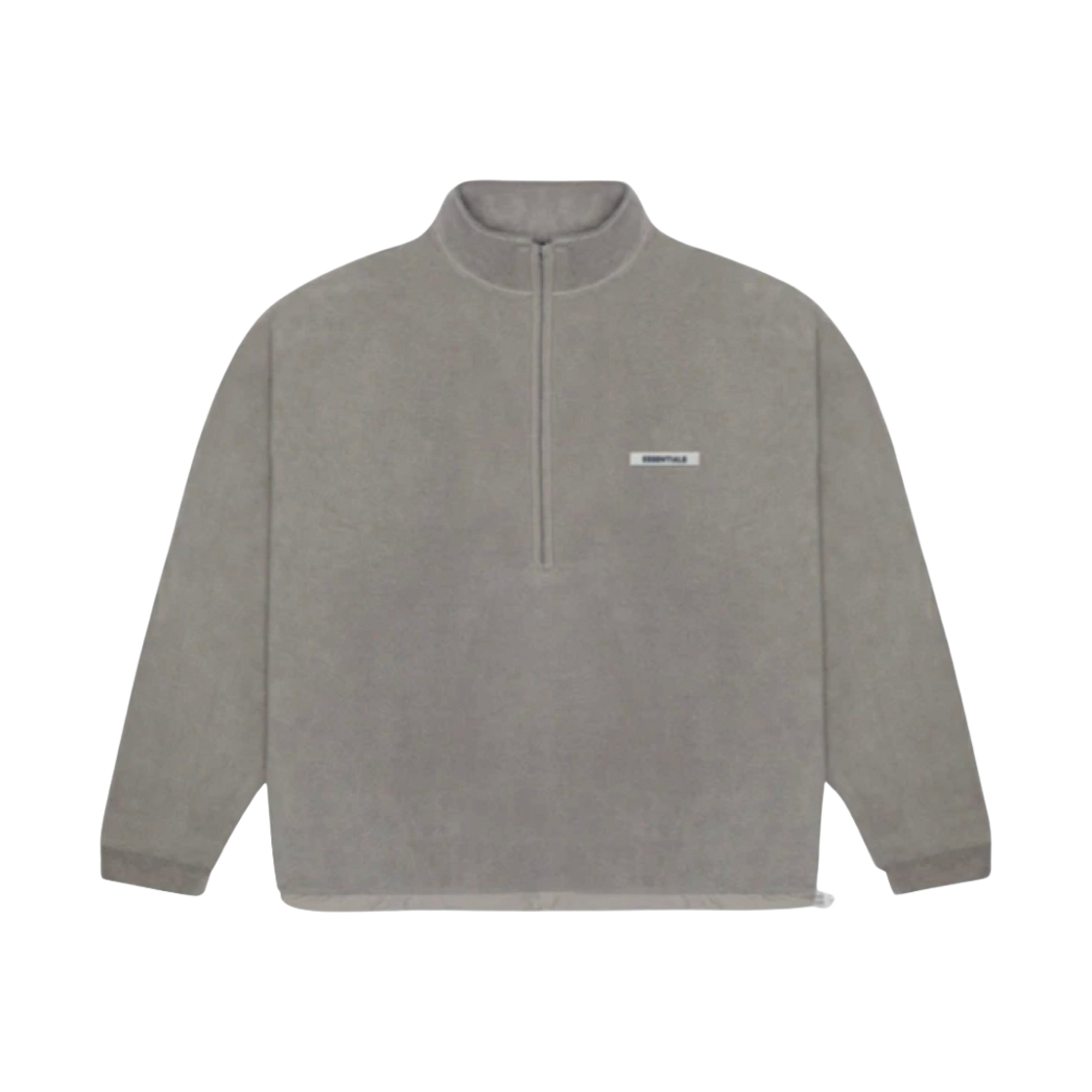 에센셜 폴라 플리스 하프집 스웨터 그레이 플란넬/차콜 - 20SS