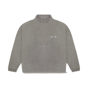 Essentials Polar Fleece Half-Zip Sweater Grey Flannel/Charcoal - 20SS