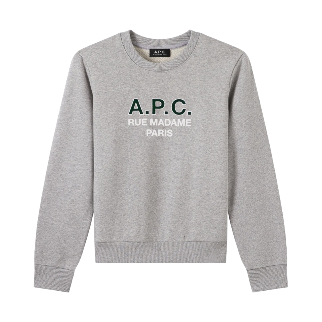 COEZD-H27758-PLA A.P.C. Madame Sweatshirt H Heather Grey