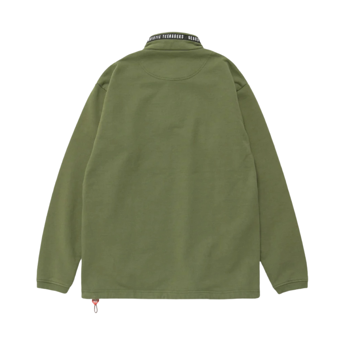 휴먼 메이드 스탠드 칼라 스웨트셔츠 올리브 드랩(Human Made Stand Collar Sweatshirt Olive Drab) - 2
