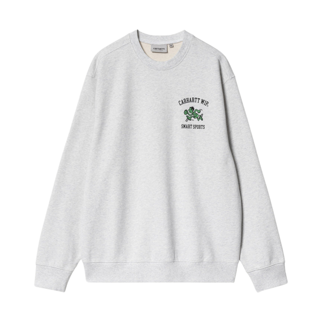 I033239-482-XX Carhartt WIP Smart Sports Sweatshirt Ash Heather
