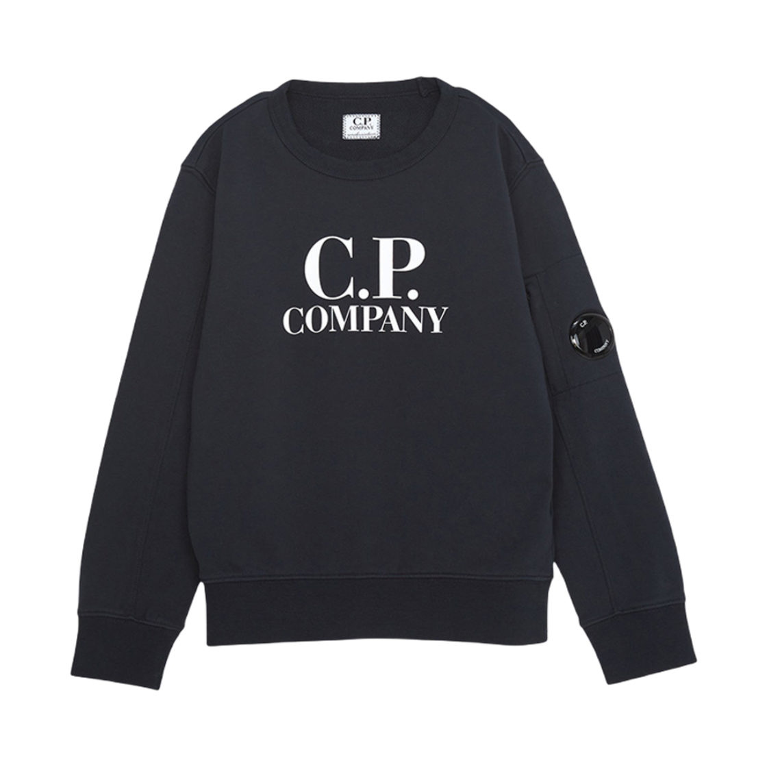18CKSS029B00LCA69888 (Kids) C.P. Company Sweatshirt Navy - 25SS - 대표 이미지 #1