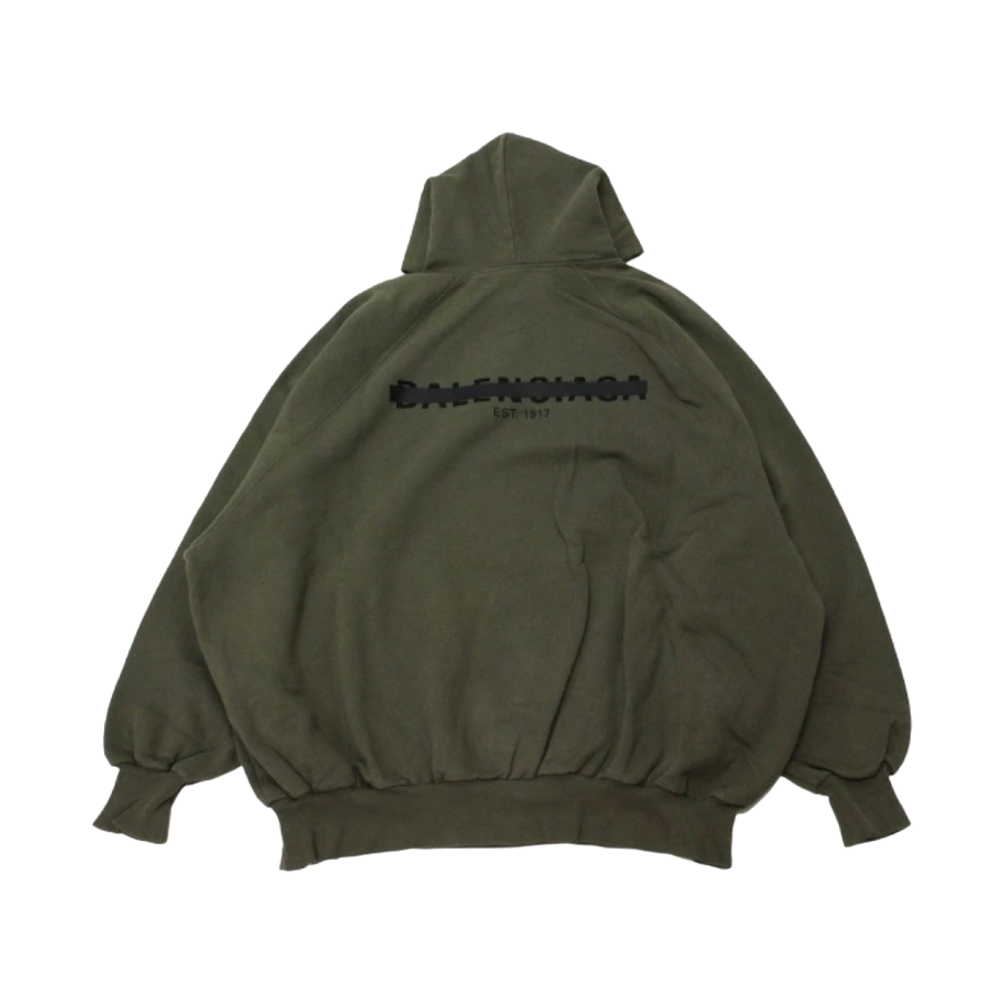 발렌시아가 스트라이크 1917 오버사이즈 후드 그린(Balenciaga Strike 1917 Oversized Hoodie Green) - 2