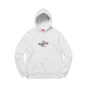 Supreme Cop Car Hooded Sweatshirt Ash Grey - 19FW