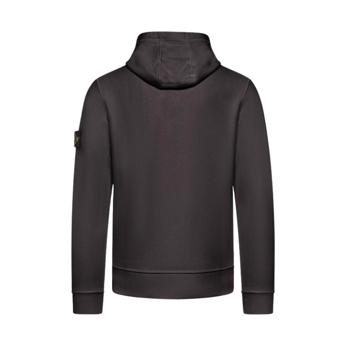 스톤 아일랜드 6100045 오가닉 코튼 플리스 후드 스웨트셔츠 차콜 그레이 - 25SS(Stone Island 6100045 Organic Cotton Fleece Hooded Sweatshirt Charcoal Grey - 25SS) - 2