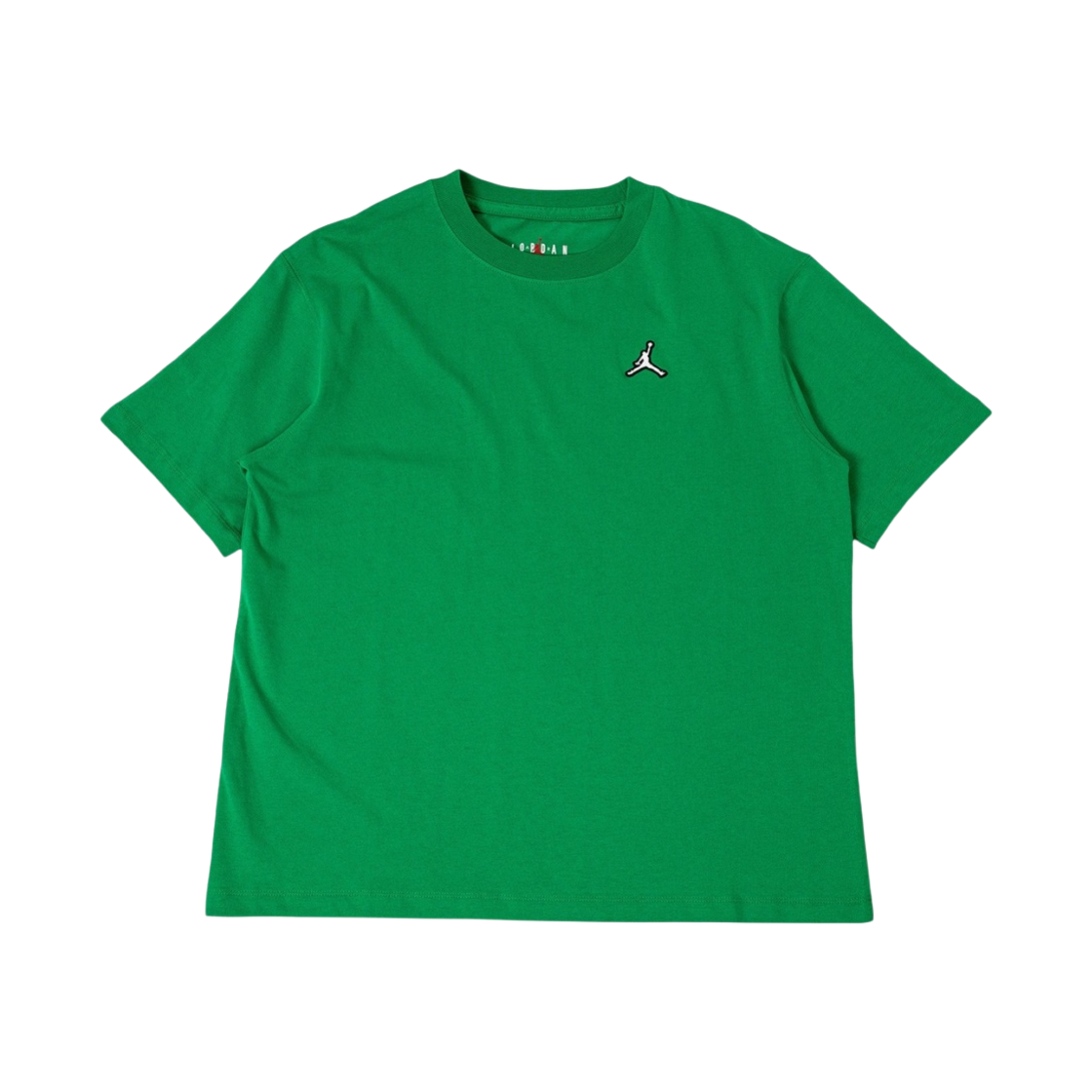(W) 조던 에센셜 티셔츠 럭키 그린 - US/EU((W) Jordan Essentials T-Shirt Lucky Green - US/EU) - 1