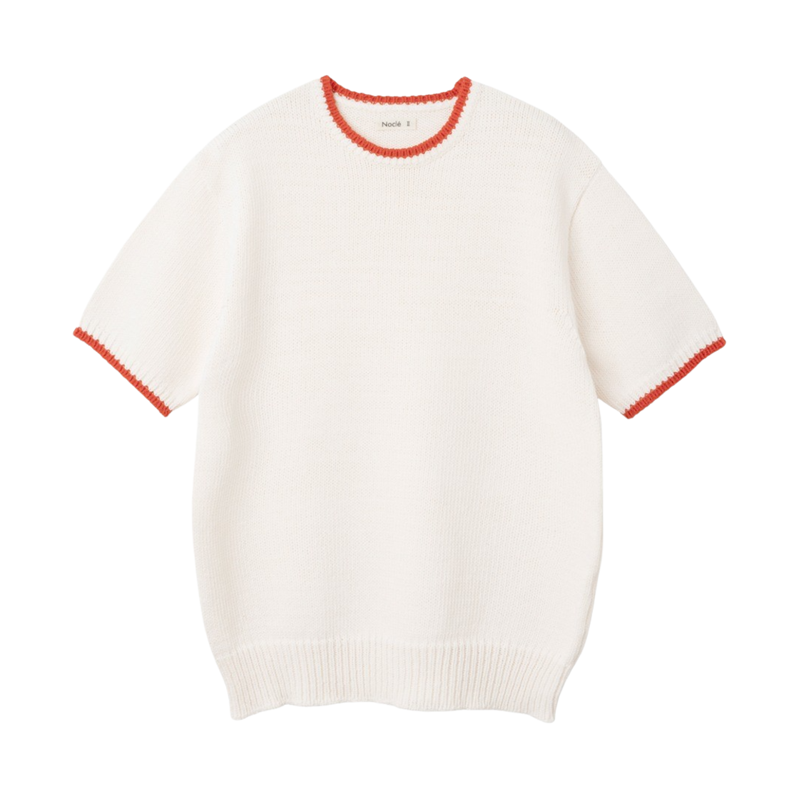 노클 223 라인 하프 니트 아이보리