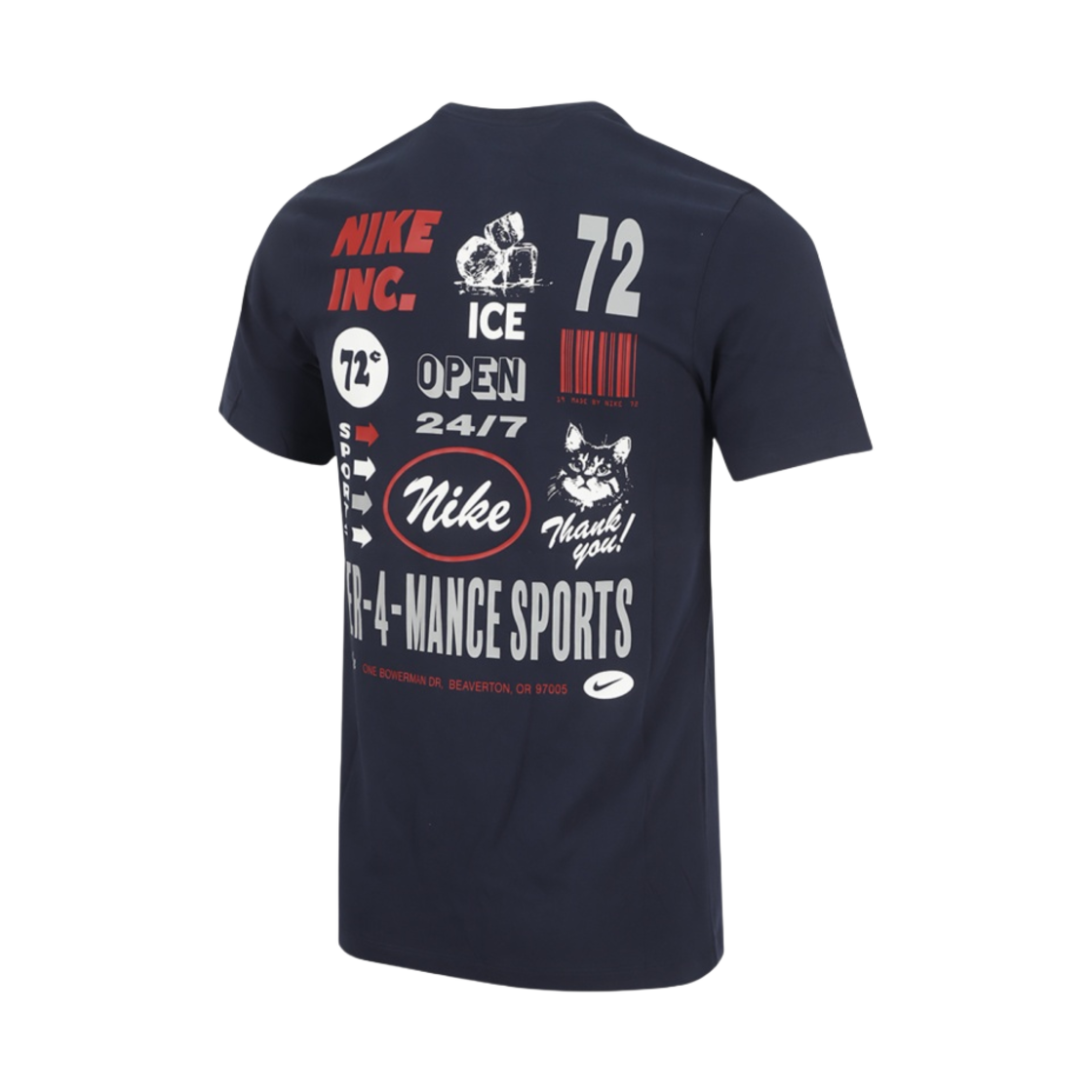 나이키 드라이핏 피트니스 티셔츠 옵시디언 - 아시아(Nike Dri-Fit Fitness T-Shirt Obsidian - Asia) - 2