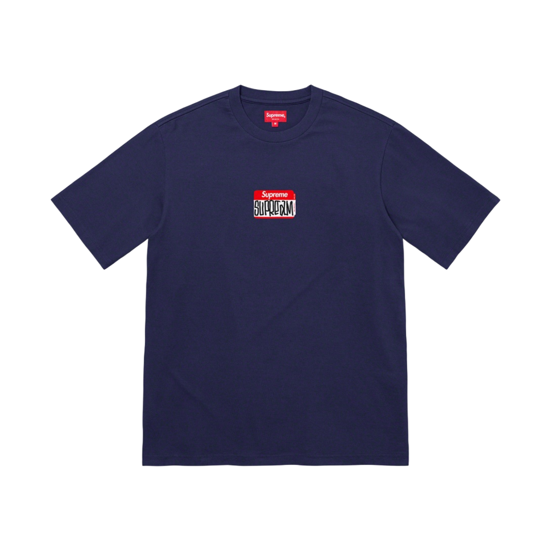 슈프림 곤즈 네임택 숏슬리브 탑 워시드 네이비 - 21FW(Supreme Gonz Nametag S/S Top Washed Navy - 21FW) - 1