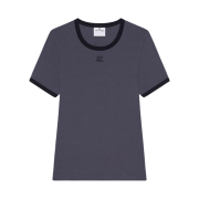 (W) Courreges Heritage T-Shirt Denim Black