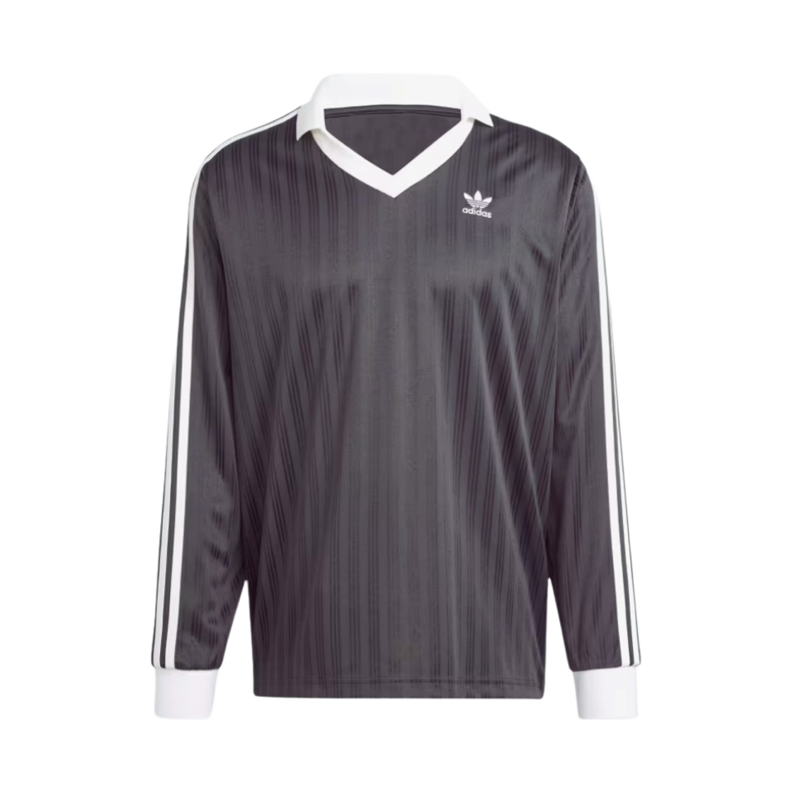 아디다스 아디컬러 피케 풋볼 롱슬리브 티셔츠 블랙 - KR 사이즈(Adidas Adicolor Pique Football Long Sleeve T-Shirt Black - KR Sizing)