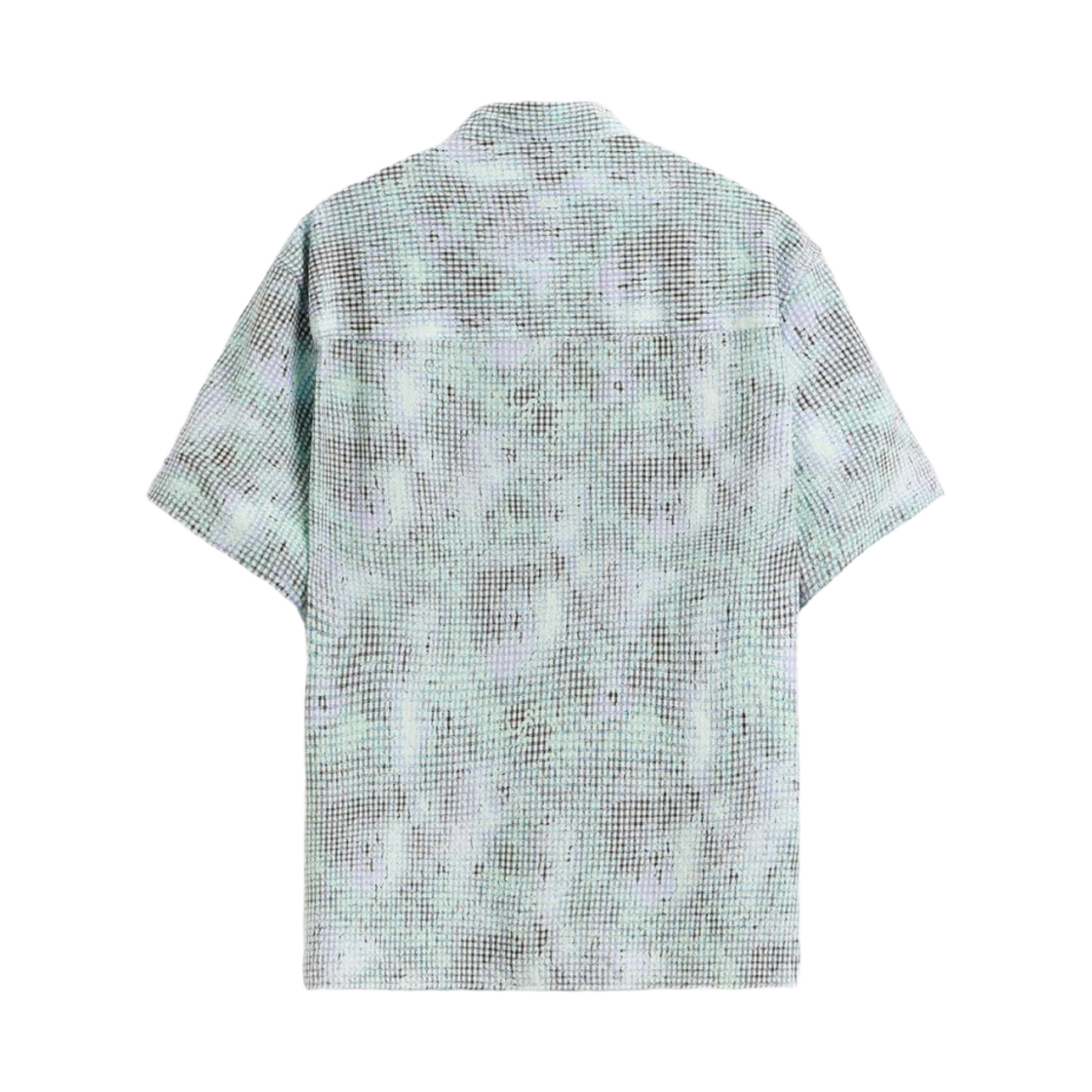 자라 픽셀 프린트 셔츠 라이트 그린(Zara Pixelated Printed Shirt Light Green) - 2