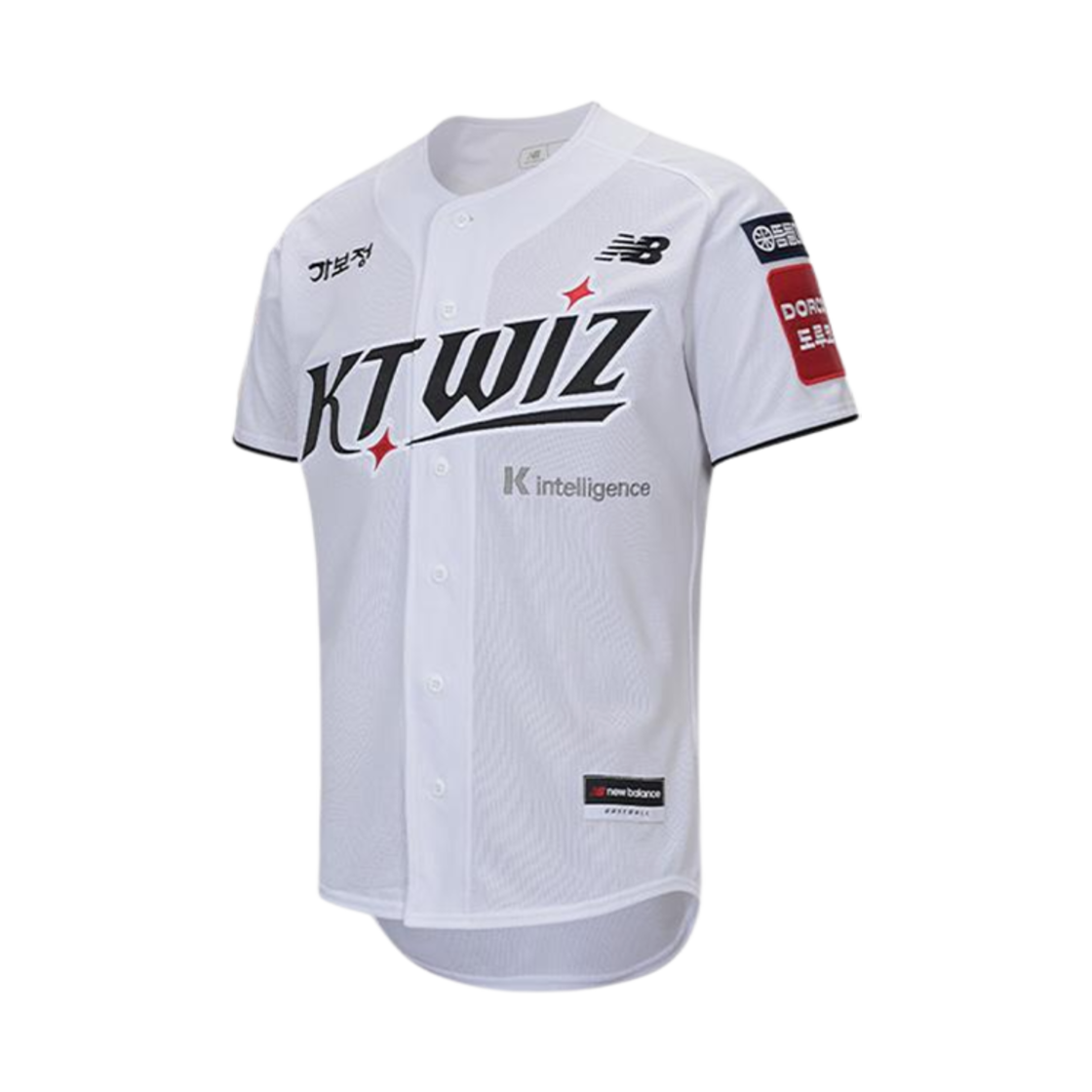 (키즈) KT 위즈 x 뉴발란스 2025 어센틱 홈 유니폼 화이트 (논 마킹 버전)((Kids) KT Wiz x New Balance 2025 Authentic Home Uniform White (Non Marking Ver.))