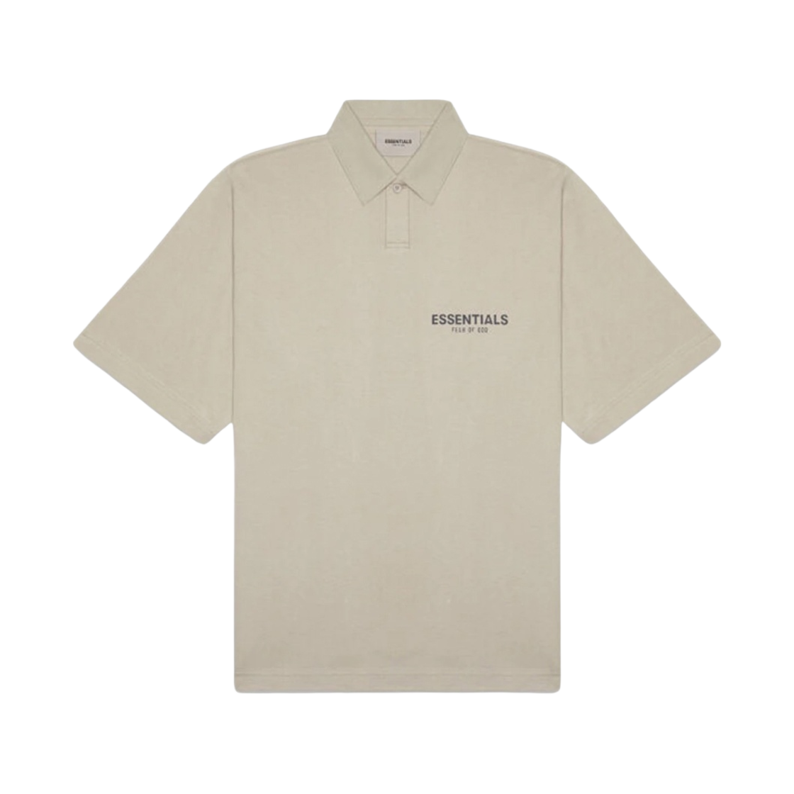 에센셜 숏슬리브 박시 폴로 올리브/카키 - 20FW