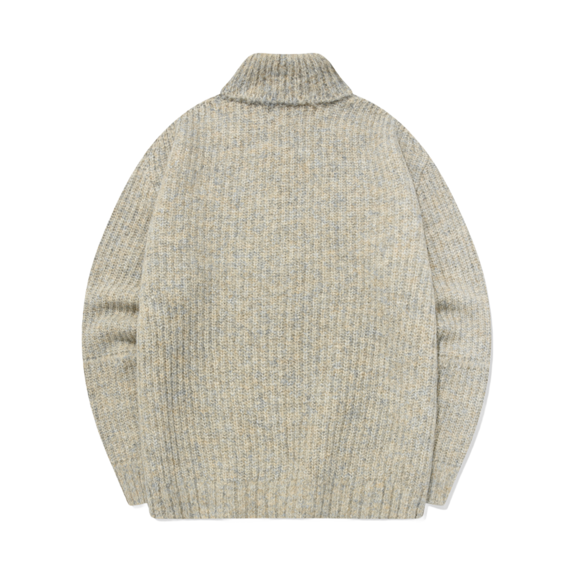 커버낫 멀티 컬러 터틀넥 니트 오트밀(Covernat Multi Color Turtleneck Knit Oatmeal) - 2