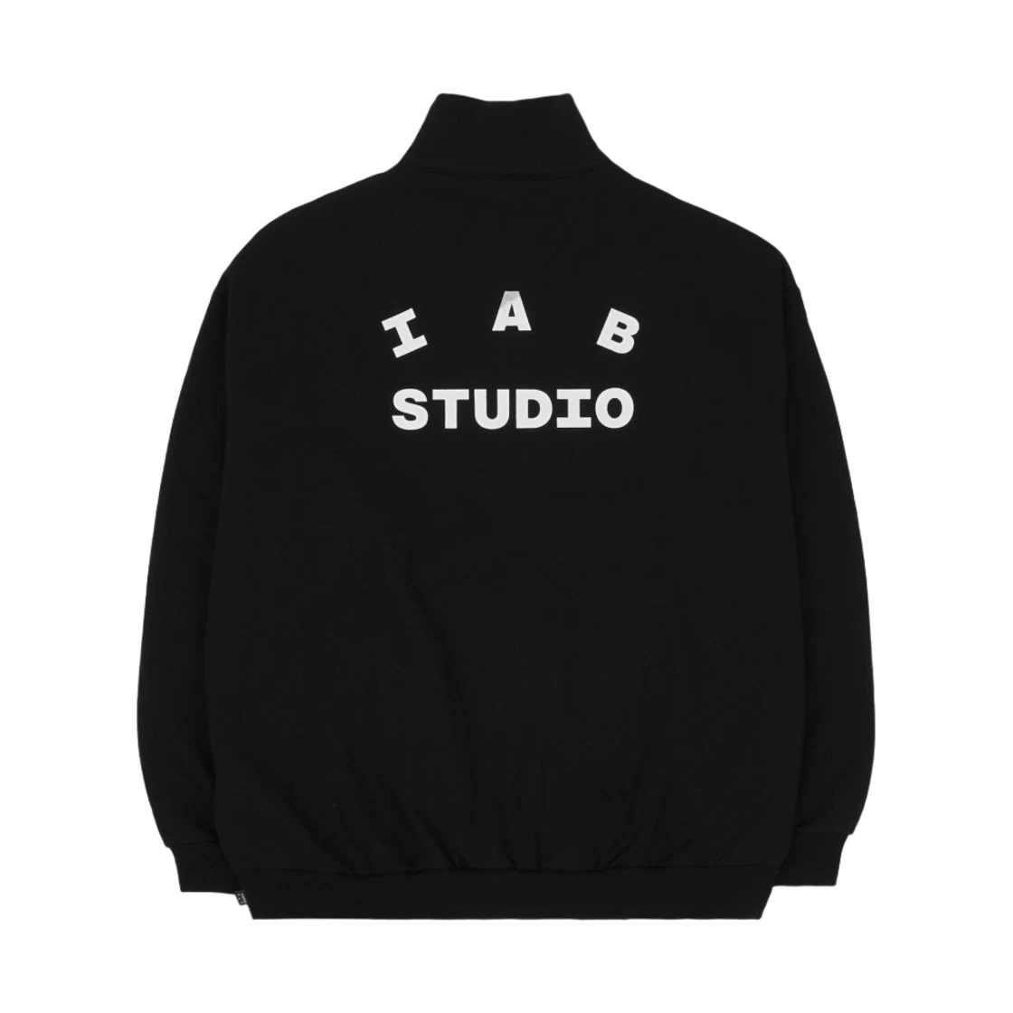 IAB Studio IAB Studio Half Zip-Up Black White · M