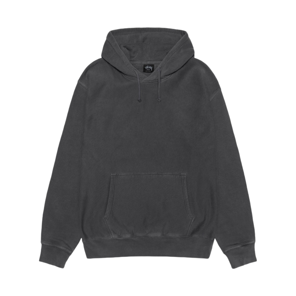 스투시 부아나 피그먼트 다이드 후드 블랙(Stussy Buana Pigment Dyed Hoodie Black) - 2