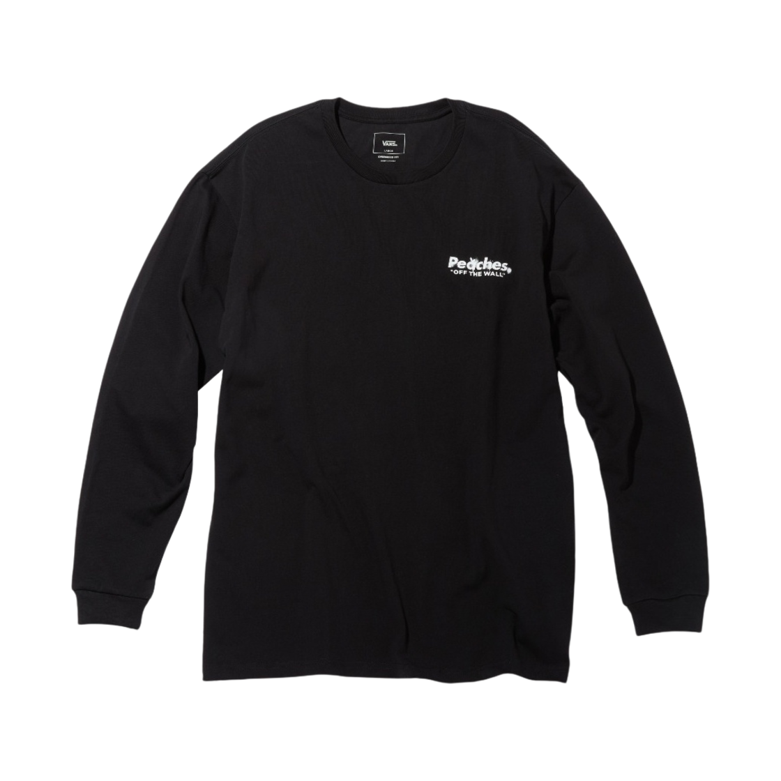 ★【VANS】★Vans x Peaches. Staple S/S T-Shirt Blac.k★ Vans Peaches Collaboration T-Shirts Unisex Black M - POIZON