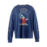 Saint Mxxxxxx x Disney Fantasia L/S T-Shirt Navy - 25SS