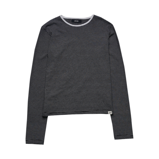 S36606 FAD Stripe Long Sleeves Black