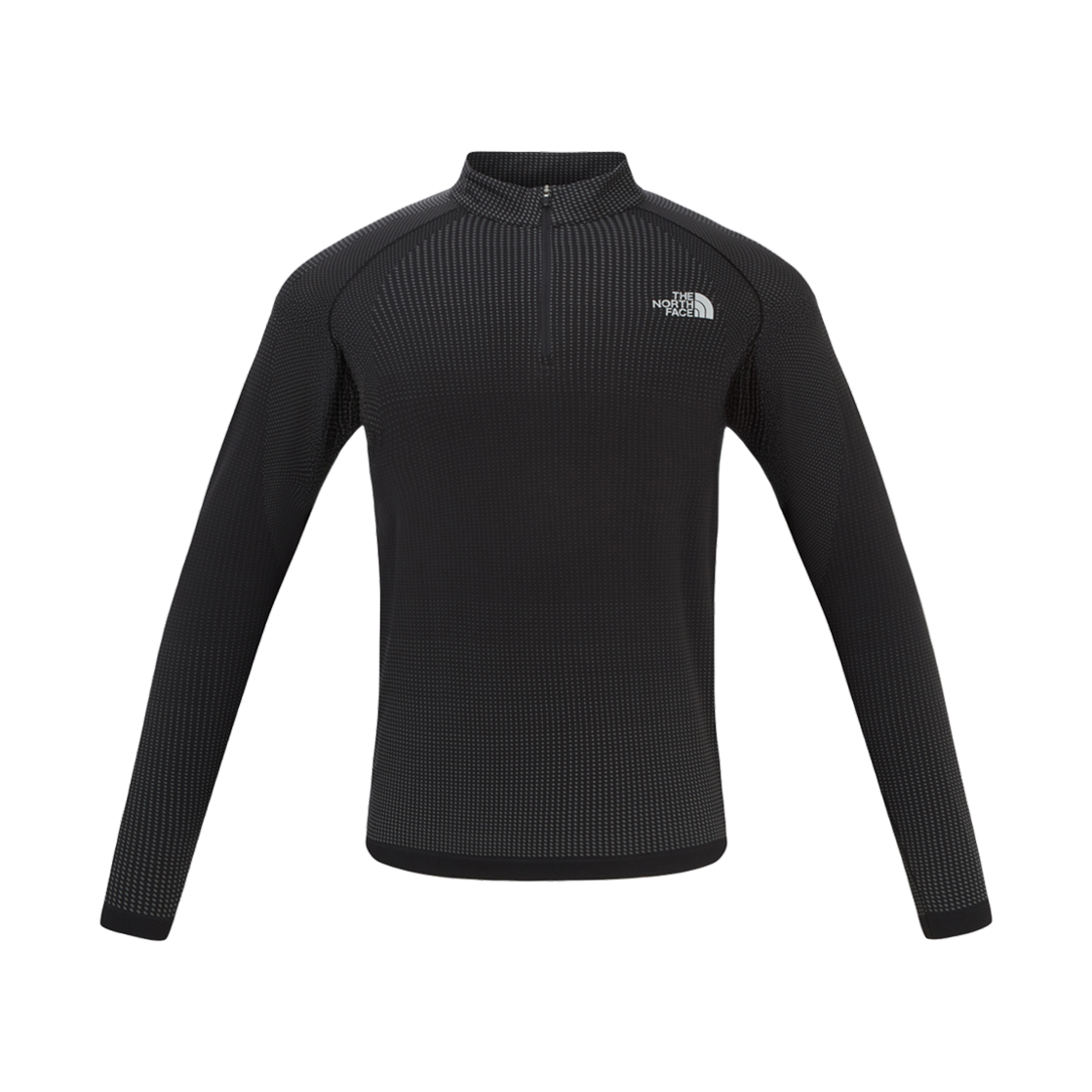 NT7LR04A The North Face Airweave L/S Zip T-Shirt Black - 25SS