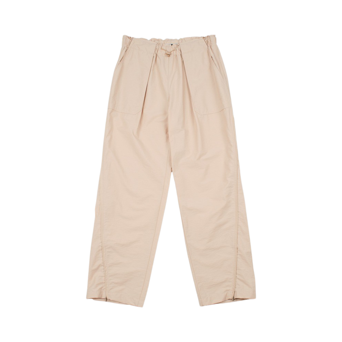 Nylon Banding Zip-Up Pants Beige YOUNGOH Nylon Banding Zip-Up Pants Beige