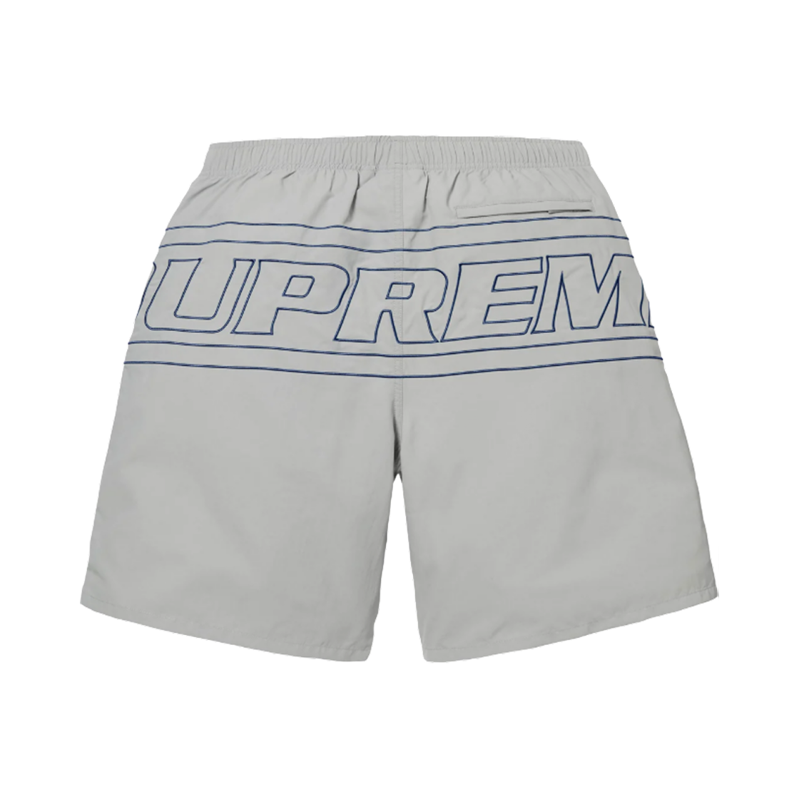 슈프림 빅 로고 나일론 쇼츠 그레이 - 25SS(Supreme Big Logo Nylon Shorts Grey - 25SS) - 2