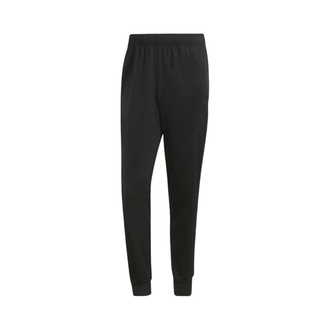 H46107 Adidas Essentials Warm-Up Tapered 3-Stripes Track Pants Black - US Sizing