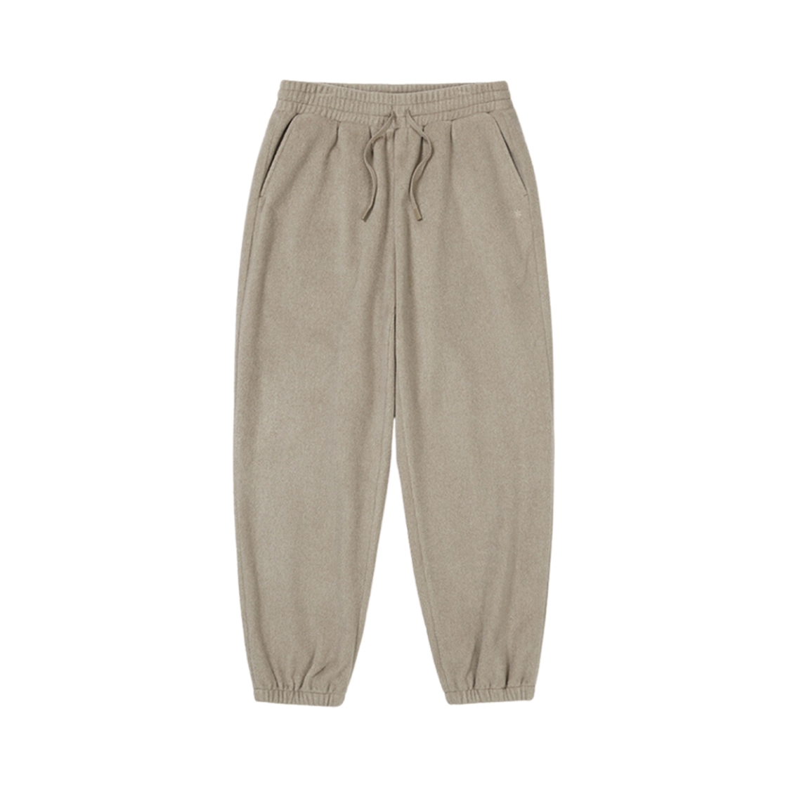 S24WUFFP76BG Snow Peak Warm Fleece Jogger Pants Beige