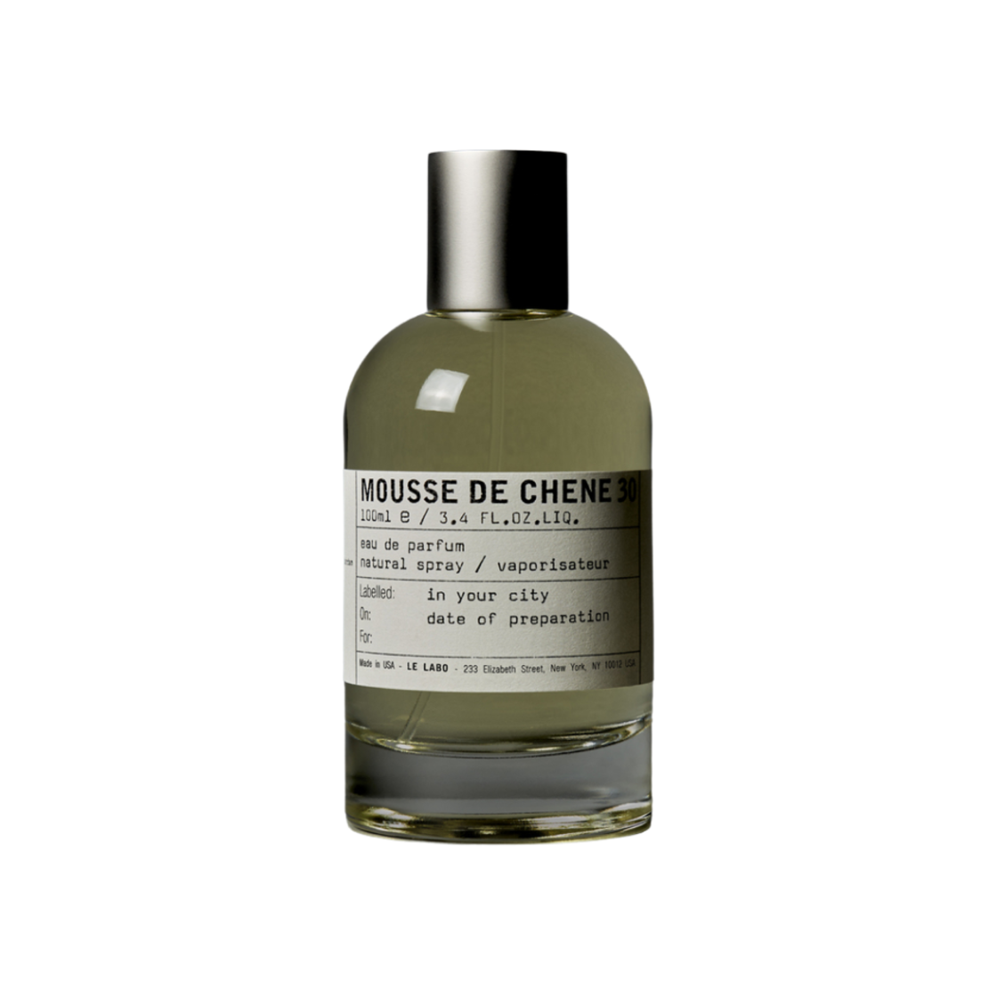 르라보 무스 드 쉔 30 오 드 퍼퓸 100ml(Le Labo Mousse De Chene 30 Eau De Parfum 100ml)