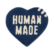 Human Made Heart Rug Small Navy