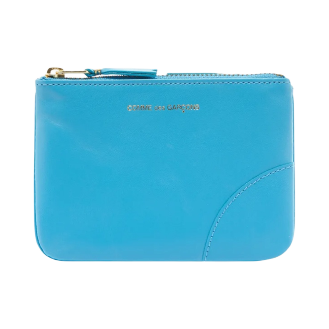 꼼데가르송 SA8100 클래식 레더 지갑 블루(Comme des Garcons SA8100 Classic Leather Wallet Blue)