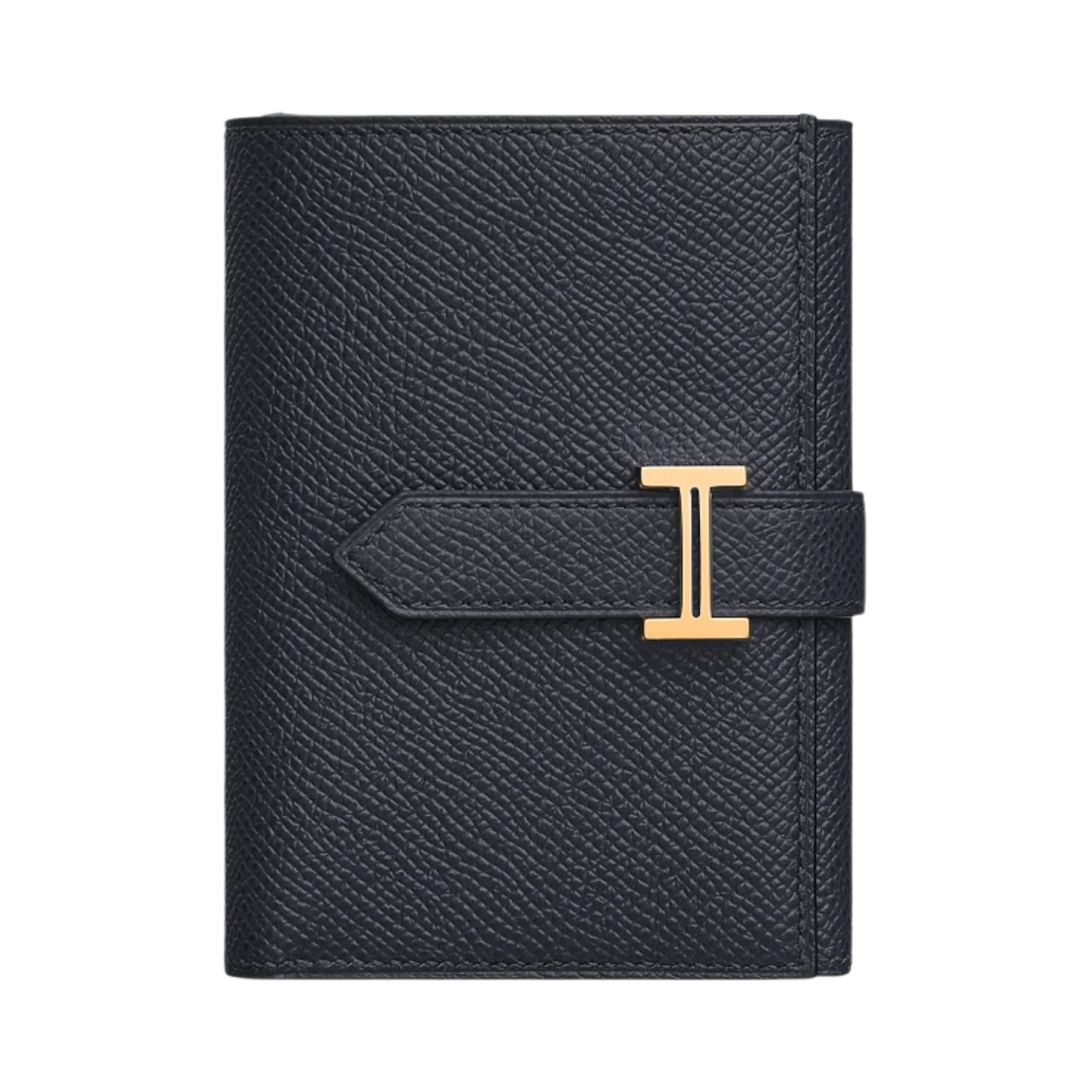에르메스 베안 트라이폴드 지갑 앱송 & 골드 하드웨어 블루 인디고(Hermes Bearn Wallet Epsom & Gold Bleu Indigo) - 1